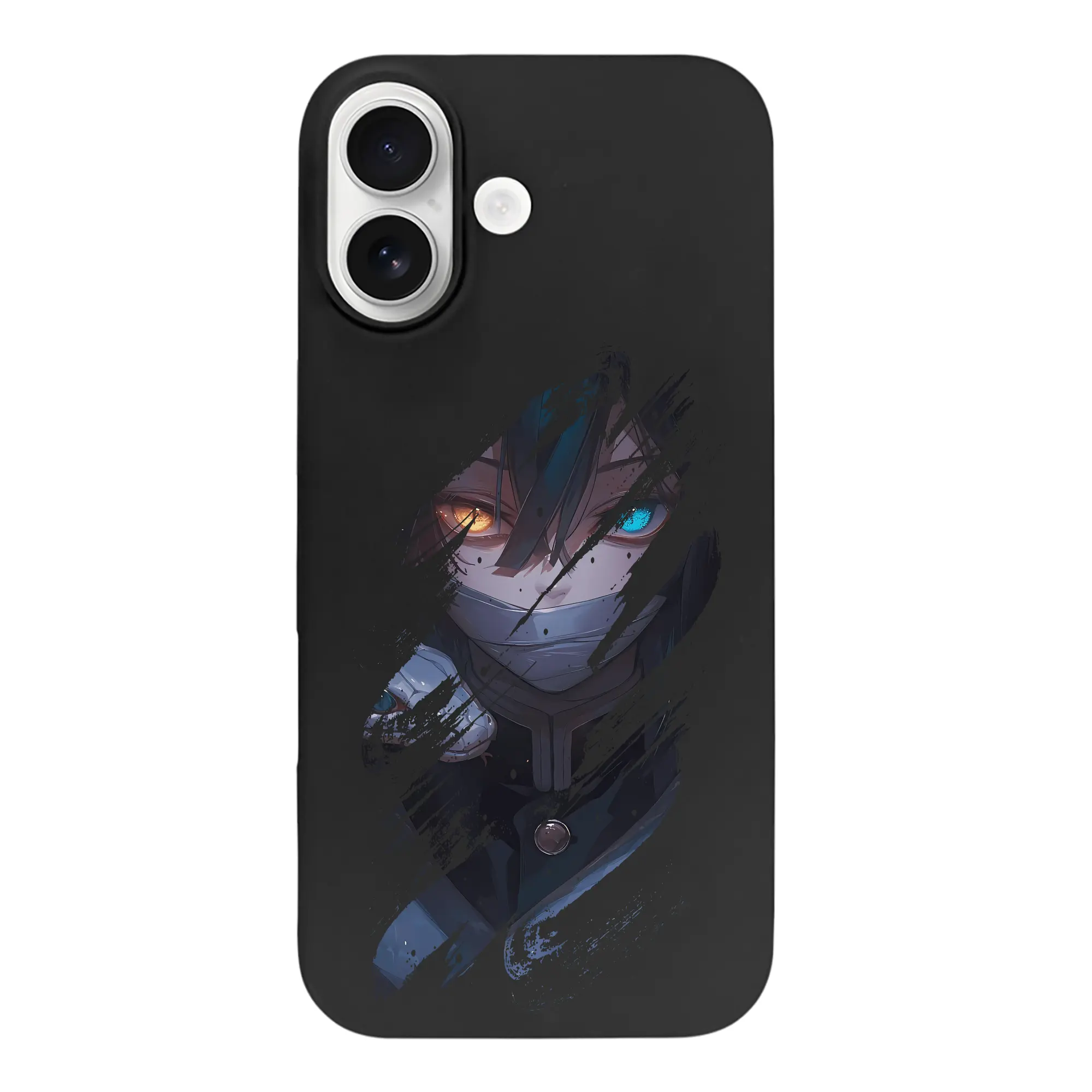 鬼滅の刃 グッズ,伊黒 小芭内 - iPhone 17 シリーズ シリコンケース 薄型 耐衝撃 指紋防止 ソフトタッチカバー 精密フィット 傷防止 保護ケース iPhone 17/17 Air/17 Pro/17 Pro Max 対応